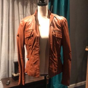 New York &Co vegan leather jacket